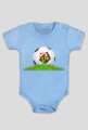 Body niemowlęce z motywem piłki