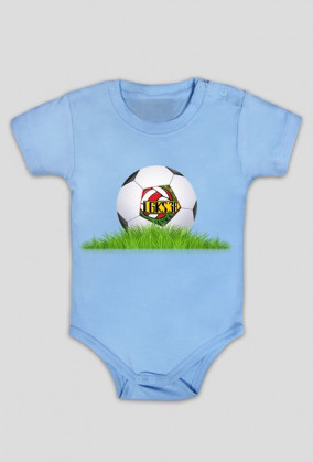 Body niemowlęce z motywem piłki