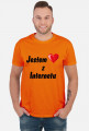 Koszulka męska "Jestem z Internetu" #TeamRR