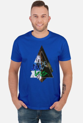 Koszulka męska idę w las.