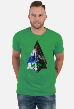 Koszulka męska idę w las.