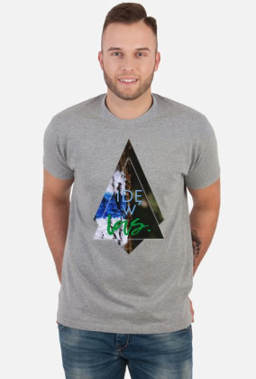 Koszulka męska idę w las.