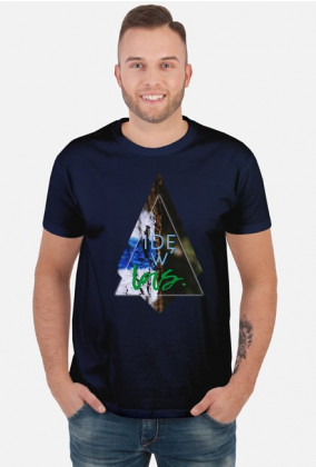 Koszulka męska idę w las.