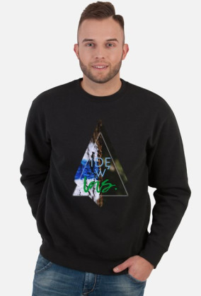 Bluza męska idę w las.