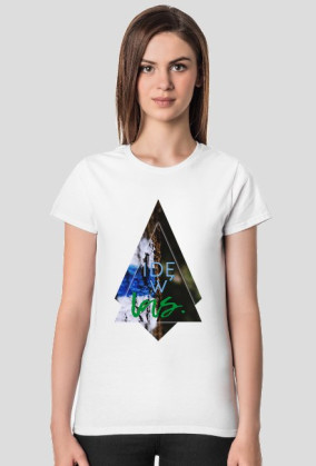 Koszulka damska idę w las.