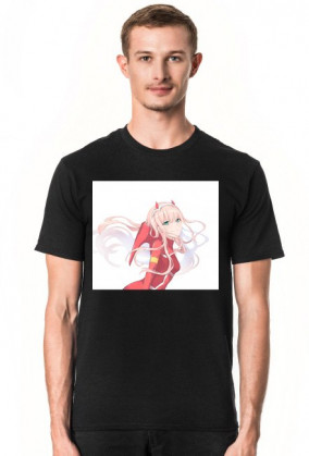 Zero Two-Black T-shirt Men