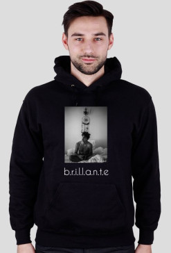 b.r.i.l.l.a.n.t.e x N.Centineo Bluza Czarna UNISEX