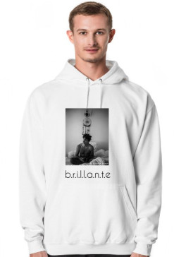 b.r.i.l.l.a.n.t.e x N.Centineo Bluza Biała UNISEX