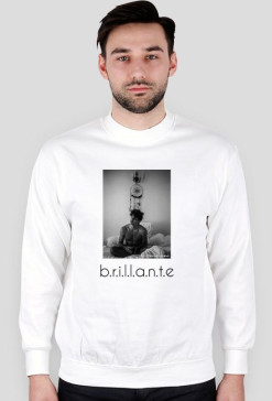 b.r.i.l.l.a.n.t.e x N.Centineo Longsleeve Biały UNISEX