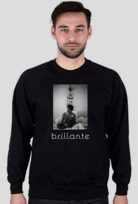 b.r.i.l.l.a.n.t.e x N.Centineo Longsleeve Czarny UNISEX