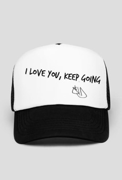 SIA I LOVE YOU KEEP GOING CZAPKA