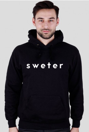 sweter original for men #2 black/white