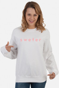 sweter original for woman #1 white/pink