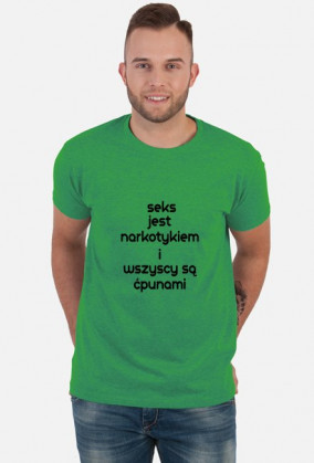 koszulka seks/narkotyki