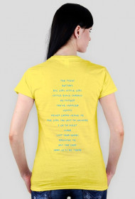 SIA THE WE MEANING YOU TOUR T-SHIRT WOMEN