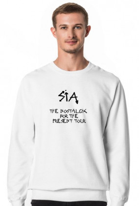 SIA THE NOSTLAGIC FOR THE PRESENT TOUR BLUZA MEN