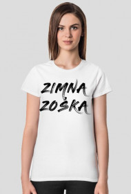 Koszulka damska ZIMNA ZOŚKA
