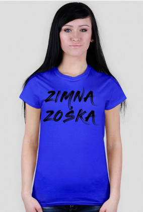 Koszulka damska ZIMNA ZOŚKA
