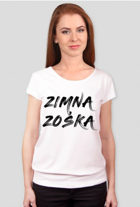 Koszulka damska ZIMNA ZOŚKA