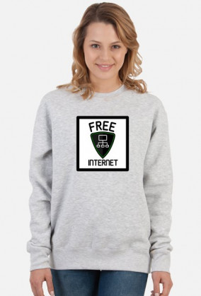 Free Internet (bluza damska klasyczna)