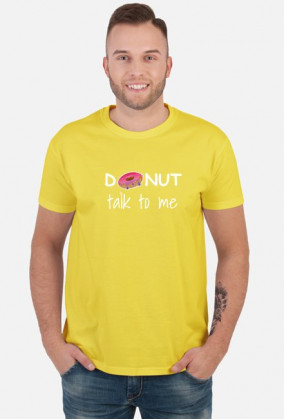 Donut talk to me BLACK