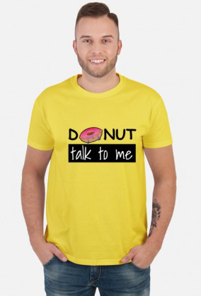 Donut talk to me WHITE
