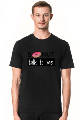 Donut talk to me WHITE