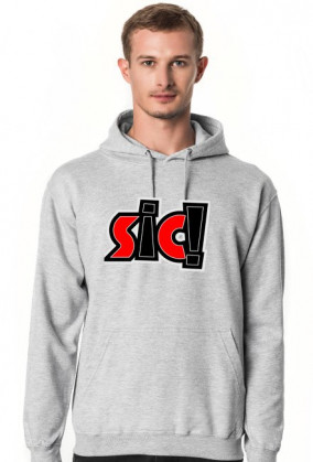 SIC - stop internet censorship (bluza męska kapturowa)