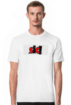 SIC - stop internet censorship V2 (koszulka męska)
