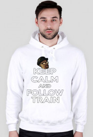 Keep Calm Follow Train bluza