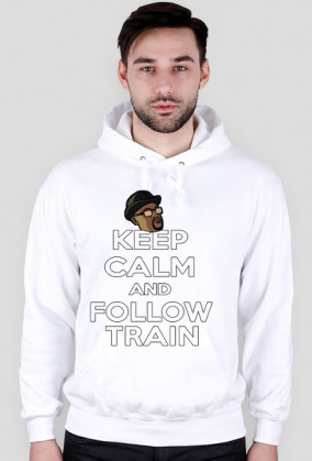 Keep Calm Follow Train bluza