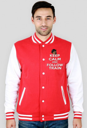 Keep Calm Follow Train bluza