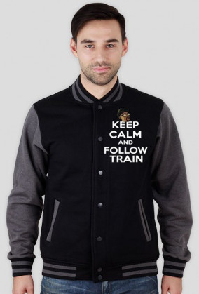 Keep Calm Follow Train bluza