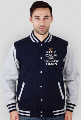 Keep Calm Follow Train bluza