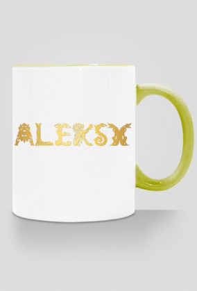 Kubek Aleksy - Prezent dla Aleksa