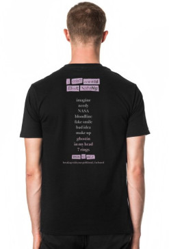 inspired by ariana grande ♡ new collection for ari - thank u, next promo - koszulka dwustronna unisex