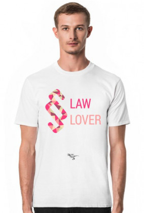 Law Lover - T-shirt męski - LexRex