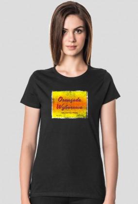 Oranżada -vintage tshirt żeński