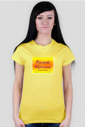 Oranżada -vintage tshirt żeński
