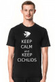 Keep Calm and Keep Cichlids - biały napis