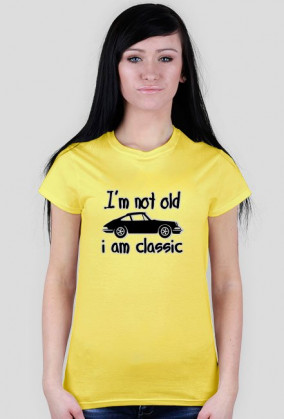 i am classic - Porsche (bluzka damska)