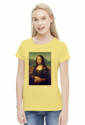 Mona Lisa - Gioconda koszulka damska