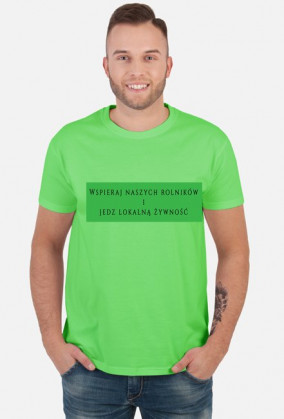 Koszulka męska Wspieraj rolników