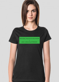 Koszulka damska Wspieraj rolników