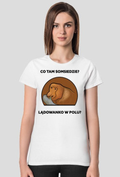 Koszulka damska, Lądowanko w polu