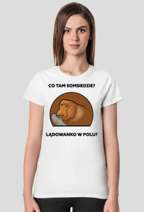 Koszulka damska, Lądowanko w polu