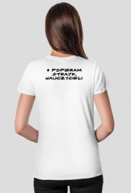 Koszulka ,,Popieram Strajk Nauczycieli"
