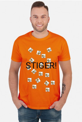 Koszulka pixer art/STIGER
