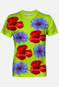 Koszulka damska kwiaty