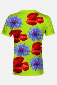 Koszulka damska kwiaty